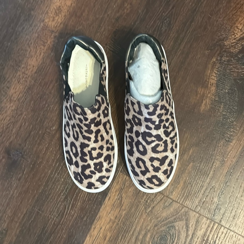 14th & Union Leopard Slip On Sneakers Ladies Size 6 NWOT